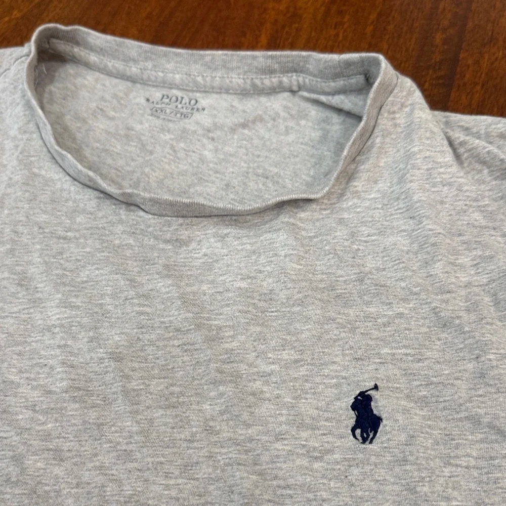 Men’s Gray Polo by Ralph Lauren Crewneck Shirt